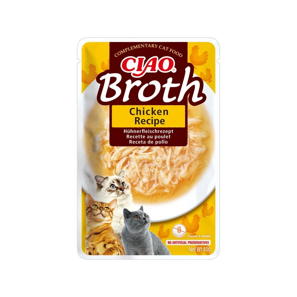 Inaba CIAO Broth Cat Kapsička Kura 1 ks 40 g